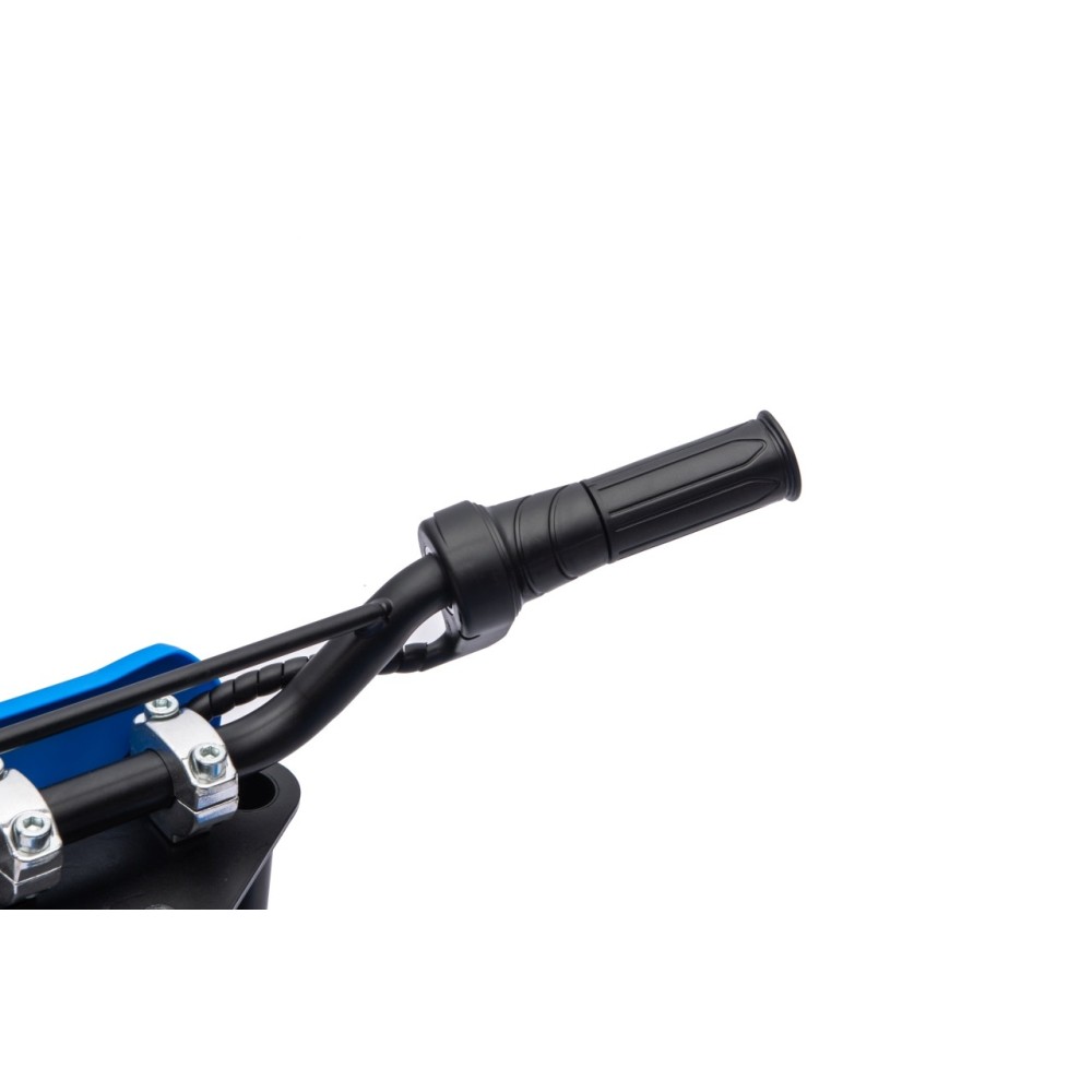 JOKO Elektrická Motorka HONDA CFR450R, penové kolesá, kožené sedadlo, modrá