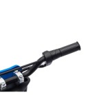 JOKO Elektrická Motorka HONDA CFR450R, penové kolesá, kožené sedadlo, modrá