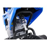 JOKO Elektrická Motorka HONDA CFR450R, penové kolesá, kožené sedadlo, modrá