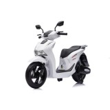 JOKO Elektrická Motorka Skúter HONDA SH125I, penové kolesá, kožené sedadlo, biela