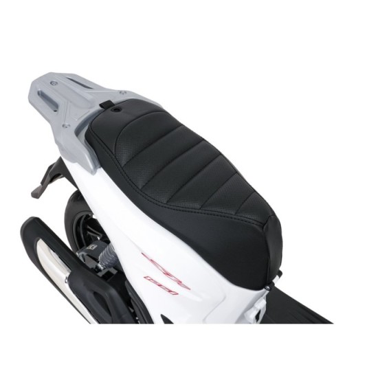 JOKO Elektrická Motorka Skúter HONDA SH125I, penové kolesá, kožené sedadlo, biela