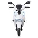 JOKO Elektrická Motorka Skúter HONDA SH125I, penové kolesá, kožené sedadlo, biela