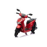 JOKO Elektrická Motorka Skúter HONDA SH125I, penové kolesá, kožené sedadlo, červená