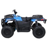 JOKO Elektrická štvorkolka WOLF 4x200W ATV, penové kolesá, kožené sedadlo, nosnosť 60kg, diaľkové ovládanie, modrá