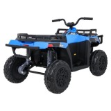 JOKO Elektrická štvorkolka WOLF 4x200W ATV, penové kolesá, kožené sedadlo, nosnosť 60kg, diaľkové ovládanie, modrá