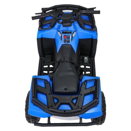 JOKO Elektrická štvorkolka WOLF 4x200W ATV, penové kolesá, kožené sedadlo, nosnosť 60kg, diaľkové ovládanie, modrá