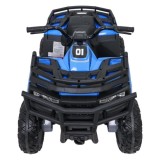 JOKO Elektrická štvorkolka WOLF 4x200W ATV, penové kolesá, kožené sedadlo, nosnosť 60kg, diaľkové ovládanie, modrá