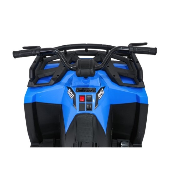 JOKO Elektrická štvorkolka WOLF 4x200W ATV, penové kolesá, kožené sedadlo, nosnosť 60kg, diaľkové ovládanie, modrá