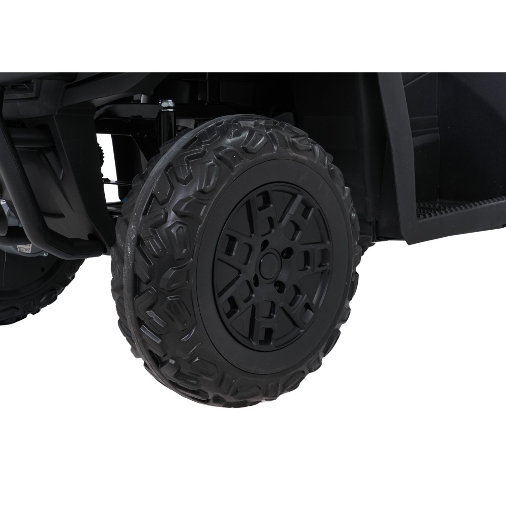 JOKO Elektrická štvorkolka WOLF 4x200W ATV, penové kolesá, kožené sedadlo, nosnosť 60kg, diaľkové ovládanie, modrá