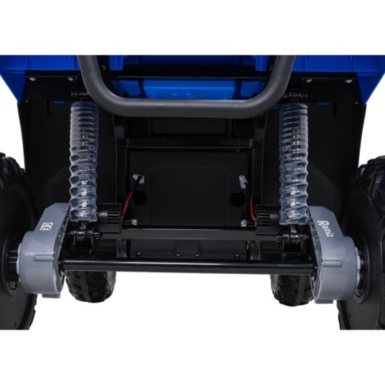 JOKO Elektrická štvorkolka WOLF 4x200W ATV, penové kolesá, kožené sedadlo, nosnosť 60kg, diaľkové ovládanie, modrá