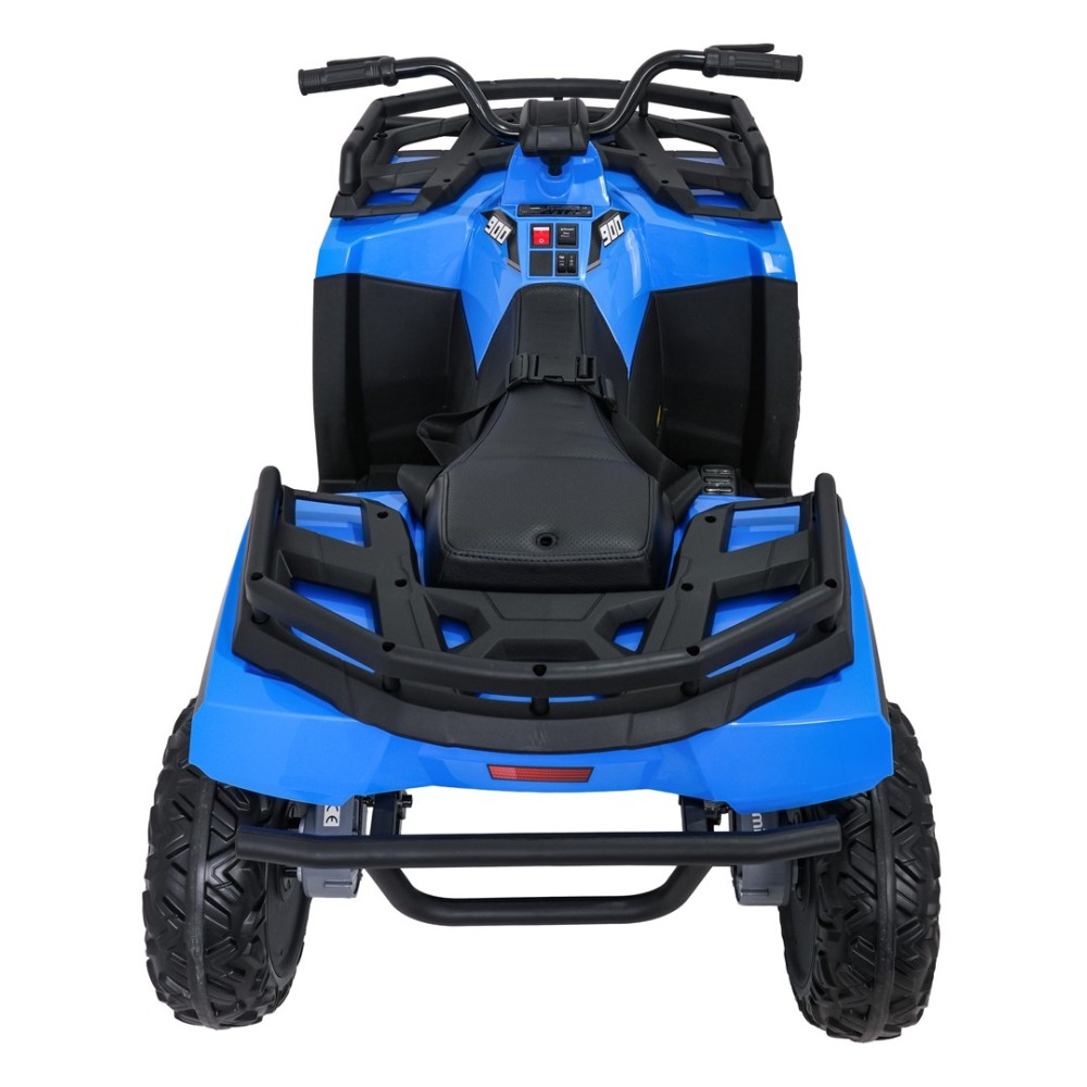 JOKO Elektrická štvorkolka WOLF 4x200W ATV, penové kolesá, kožené sedadlo, nosnosť 60kg, diaľkové ovládanie, modrá