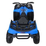 JOKO Elektrická štvorkolka WOLF 4x200W ATV, penové kolesá, kožené sedadlo, nosnosť 60kg, diaľkové ovládanie, modrá
