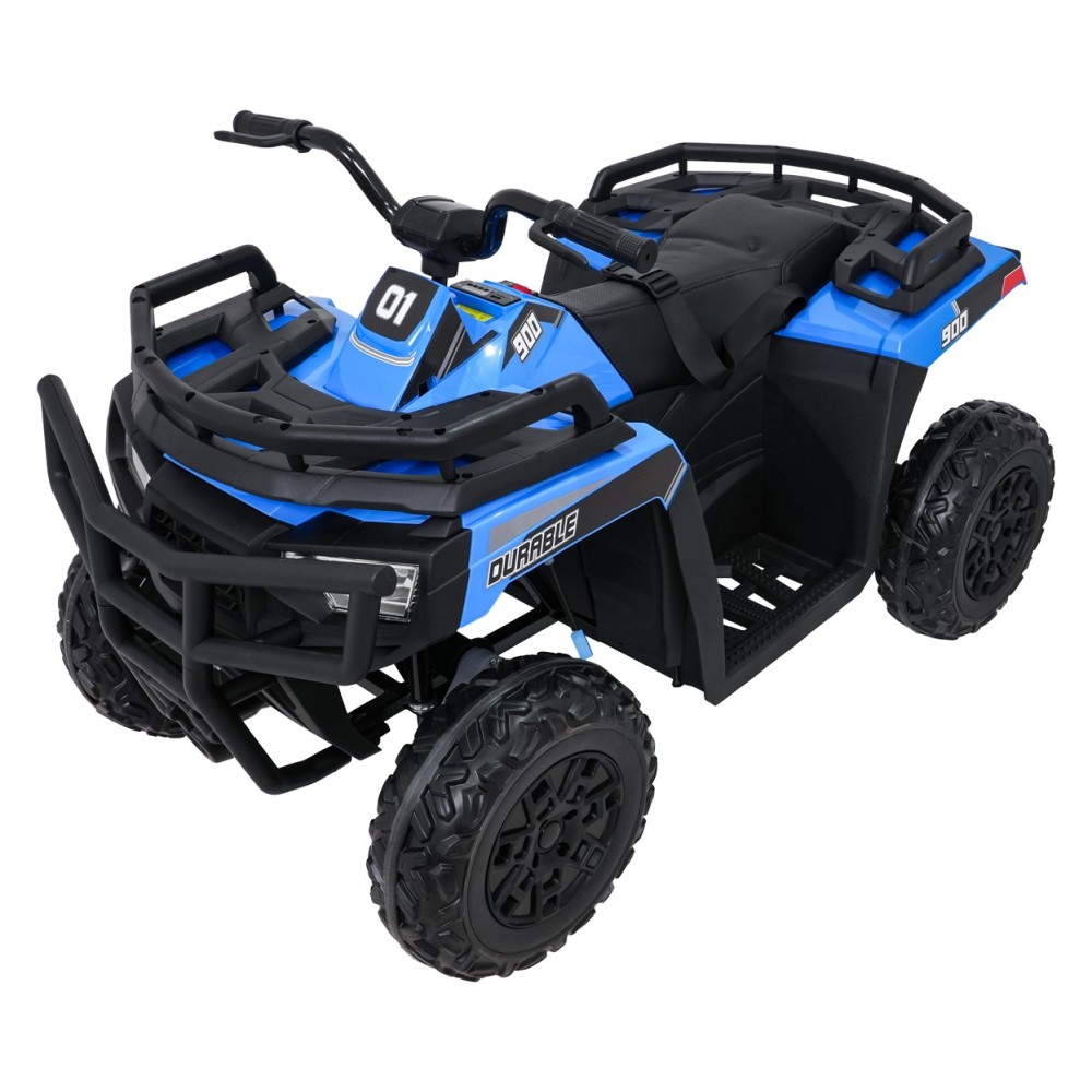 JOKO Elektrická štvorkolka WOLF 4x200W ATV, penové kolesá, kožené sedadlo, nosnosť 60kg, diaľkové ovládanie, modrá