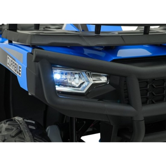 JOKO Elektrická štvorkolka WOLF 4x200W ATV, penové kolesá, kožené sedadlo, nosnosť 60kg, diaľkové ovládanie, modrá