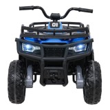 JOKO Elektrická štvorkolka WOLF 4x200W ATV, penové kolesá, kožené sedadlo, nosnosť 60kg, diaľkové ovládanie, modrá