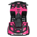 JOKO Elektrická štvorkolka WOLF 4x200W ATV, penové kolesá, kožené sedadlo, nosnosť 60kg, diaľkové ovládanie, ružová