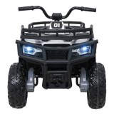JOKO Elektrická štvorkolka WOLF 4x200W ATV, penové kolesá, kožené sedadlo, nosnosť 60kg, diaľkové ovládanie, biela