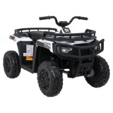 JOKO Elektrická štvorkolka WOLF 4x200W ATV, penové kolesá, kožené sedadlo, nosnosť 60kg, diaľkové ovládanie, biela