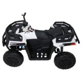 JOKO Elektrická štvorkolka WOLF 4x200W ATV, penové kolesá, kožené sedadlo, nosnosť 60kg, diaľkové ovládanie, biela