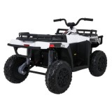 JOKO Elektrická štvorkolka WOLF 4x200W ATV, penové kolesá, kožené sedadlo, nosnosť 60kg, diaľkové ovládanie, biela