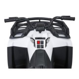 JOKO Elektrická štvorkolka WOLF 4x200W ATV, penové kolesá, kožené sedadlo, nosnosť 60kg, diaľkové ovládanie, biela