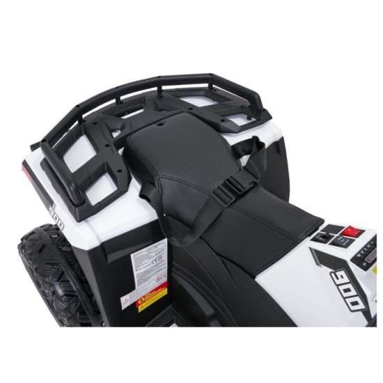 JOKO Elektrická štvorkolka WOLF 4x200W ATV, penové kolesá, kožené sedadlo, nosnosť 60kg, diaľkové ovládanie, biela