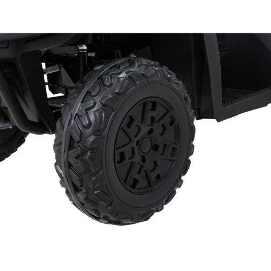 JOKO Elektrická štvorkolka WOLF 4x200W ATV, penové kolesá, kožené sedadlo, nosnosť 60kg, diaľkové ovládanie, biela