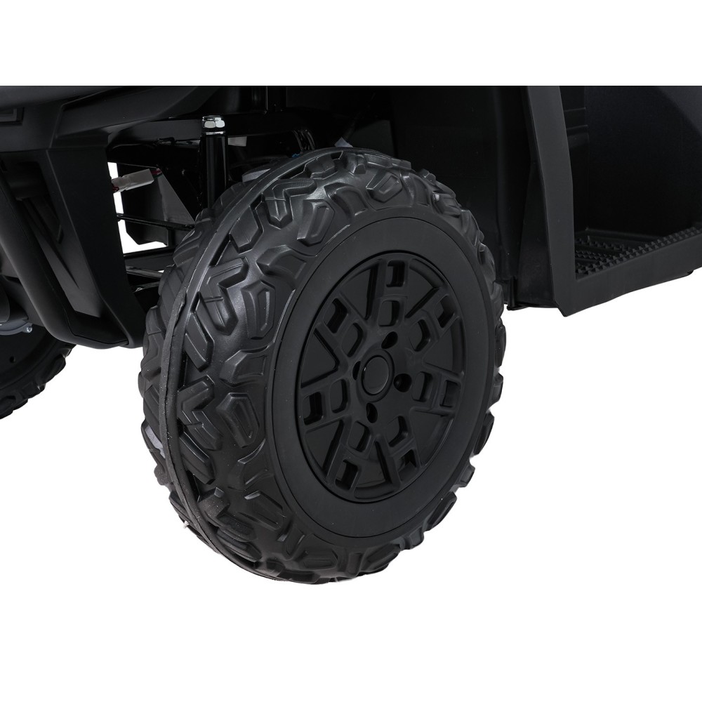 JOKO Elektrická štvorkolka WOLF 4x200W ATV, penové kolesá, kožené sedadlo, nosnosť 60kg, diaľkové ovládanie, biela