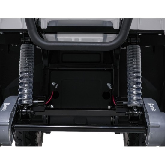 JOKO Elektrická štvorkolka WOLF 4x200W ATV, penové kolesá, kožené sedadlo, nosnosť 60kg, diaľkové ovládanie, biela