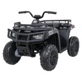 JOKO Elektrická štvorkolka WOLF 4x200W ATV, penové kolesá, kožené sedadlo, nosnosť 60kg, diaľkové ovládanie, čierna