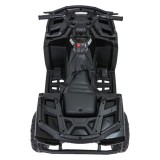 JOKO Elektrická štvorkolka WOLF 4x200W ATV, penové kolesá, kožené sedadlo, nosnosť 60kg, diaľkové ovládanie, čierna
