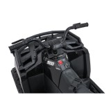 JOKO Elektrická štvorkolka WOLF 4x200W ATV, penové kolesá, kožené sedadlo, nosnosť 60kg, diaľkové ovládanie, čierna