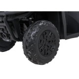 JOKO Elektrická štvorkolka WOLF 4x200W ATV, penové kolesá, kožené sedadlo, nosnosť 60kg, diaľkové ovládanie, čierna