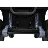 JOKO Elektrická štvorkolka WOLF 4x200W ATV, penové kolesá, kožené sedadlo, nosnosť 60kg, diaľkové ovládanie, čierna
