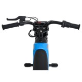 RAMIGO Elektrická Motorka SHARK 150W 24V Li-ion, rýchlosť 15 km/h, nafukovacie kolesá, nosnosť 40kg, modrá