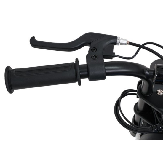 RAMIGO Elektrická Motorka SHARK 150W 24V Li-ion, rýchlosť 15 km/h, nafukovacie kolesá, nosnosť 40kg, modrá