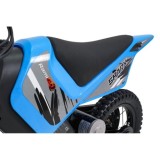 RAMIGO Elektrická Motorka SHARK 150W 24V Li-ion, rýchlosť 15 km/h, nafukovacie kolesá, nosnosť 40kg, modrá