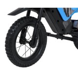 RAMIGO Elektrická Motorka SHARK 150W 24V Li-ion, rýchlosť 15 km/h, nafukovacie kolesá, nosnosť 40kg, modrá
