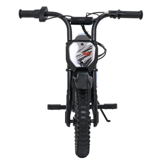RAMIGO Elektrická Motorka SHARK 150W 24V Li-ion, rýchlosť 15 km/h, nafukovacie kolesá, nosnosť 40kg, modrá