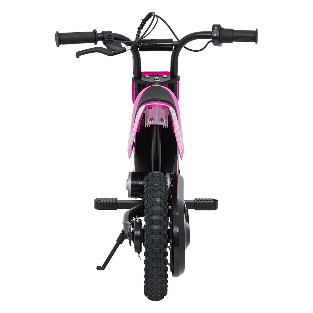 RAMIGO Elektrická Motorka SHARK 150W 24V Li-ion, rýchlosť 15 km/h, nafukovacie kolesá, nosnosť 40kg, ružová