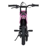RAMIGO Elektrická Motorka SHARK 150W 24V Li-ion, rýchlosť 15 km/h, nafukovacie kolesá, nosnosť 40kg, ružová
