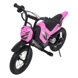 RAMIGO Elektrická Motorka SHARK 150W 24V Li-ion, rýchlosť 15 km/h, nafukovacie kolesá, nosnosť 40kg, ružová