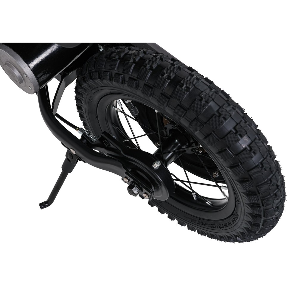 RAMIGO Elektrická Motorka SHARK 150W 24V Li-ion, rýchlosť 15 km/h, nafukovacie kolesá, nosnosť 40kg, ružová