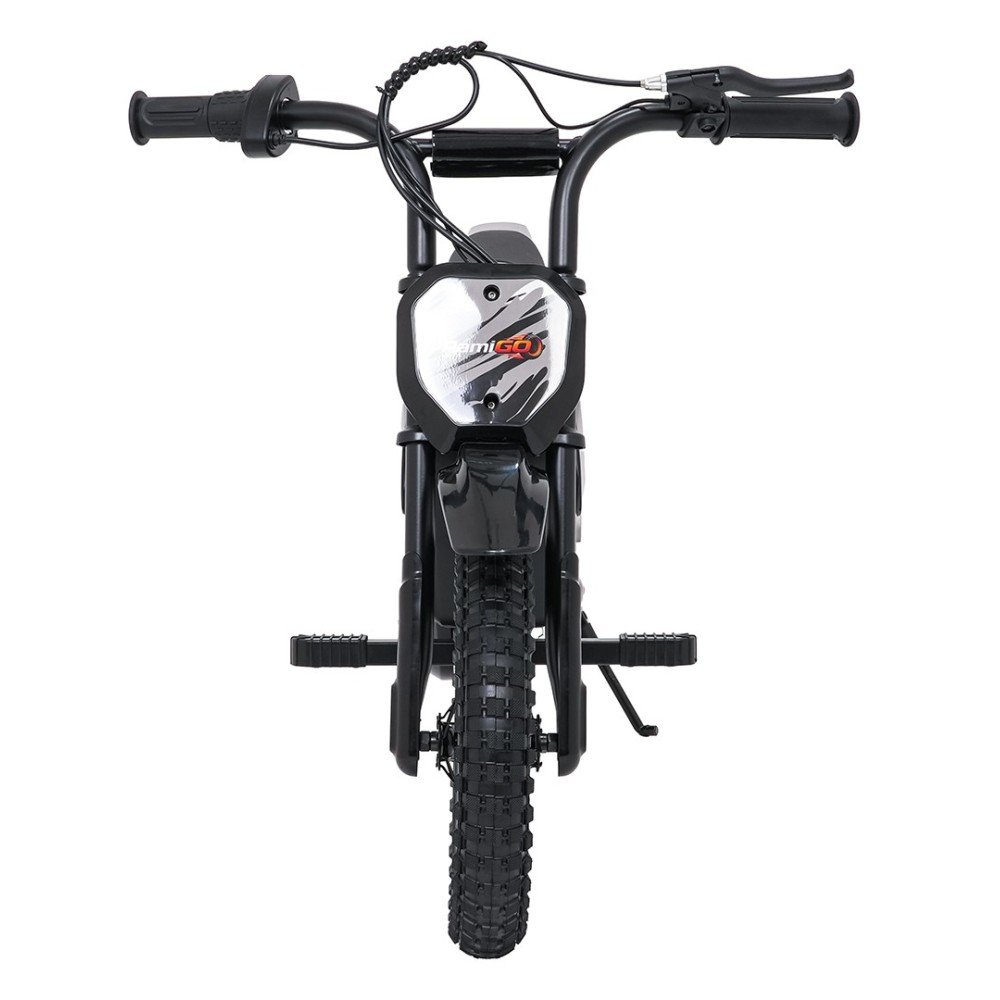 RAMIGO Elektrická Motorka SHARK 150W 24V Li-ion, rýchlosť 15 km/h, nafukovacie kolesá, nosnosť 40kg, čierna