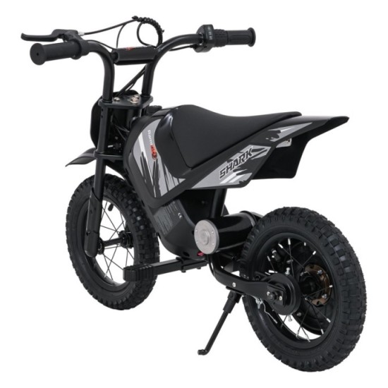 RAMIGO Elektrická Motorka SHARK 150W 24V Li-ion, rýchlosť 15 km/h, nafukovacie kolesá, nosnosť 40kg, čierna