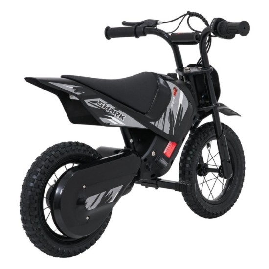 RAMIGO Elektrická Motorka SHARK 150W 24V Li-ion, rýchlosť 15 km/h, nafukovacie kolesá, nosnosť 40kg, čierna