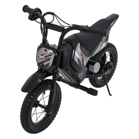 RAMIGO Elektrická Motorka SHARK 150W 24V Li-ion, rýchlosť 15 km/h, nafukovacie kolesá, nosnosť 40kg, čierna