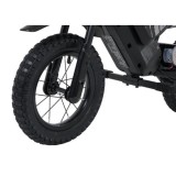 RAMIGO Elektrická Motorka SHARK 150W 24V Li-ion, rýchlosť 15 km/h, nafukovacie kolesá, nosnosť 40kg, čierna