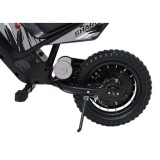 RAMIGO Elektrická Motorka SHARK 150W 24V Li-ion, rýchlosť 15 km/h, nafukovacie kolesá, nosnosť 40kg, čierna