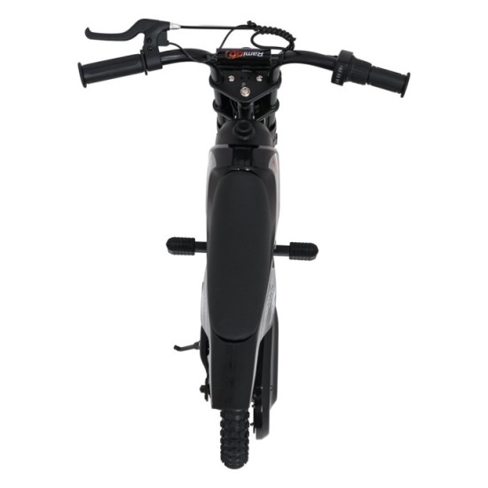 RAMIGO Elektrická Motorka SHARK 150W 24V Li-ion, rýchlosť 15 km/h, nafukovacie kolesá, nosnosť 40kg, čierna